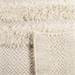 Hawthorne Collections 9' x 12' Hand Knotted Wool Rug in Ivory