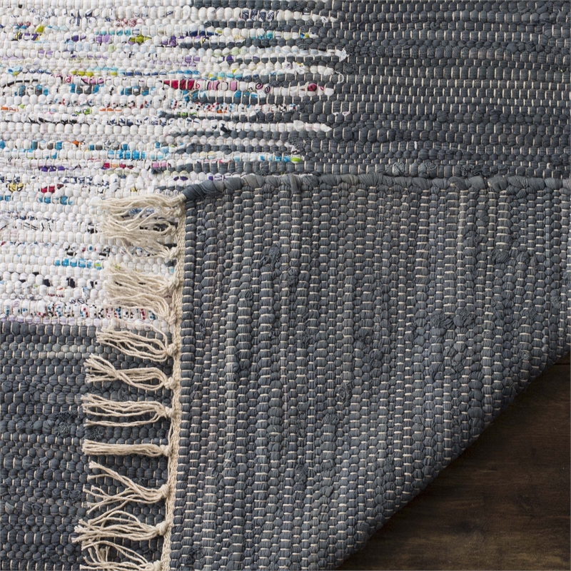 Hawthorne Collections Ivory Contemporary Rug - Runner 2'3