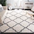 Hawthorne Collections 10' X 14' Power Loomed Rug in Ivory and Gray