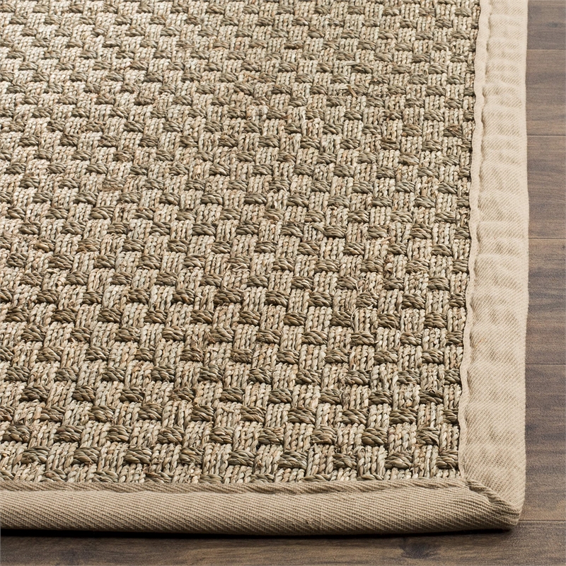 Hawthorne Collections Contemporary 10' Square Power Loomed Rug