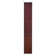 Hawthorne Collections 2Pc Tall 12-shelf Double Wide Wood Bookcase Set in Cherry