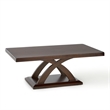 Hawthorne Collections Set of 3 Coffee Table and 2 End Tables in Espresso Cherry