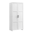 Hawthorne Collections Contemporary Engineered Wood Pantry in White Finish