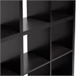 Atlin Designs 12 Cubby Shelf in Dark Brown