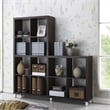 Atlin Designs 12 Cubby Shelf in Dark Brown