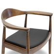 Atlin Designs Dining Chair in Dark Brown