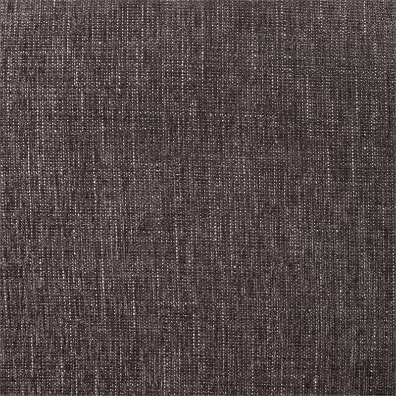 Atlin Designs Traditional Fabric Upholstered Armless Office Chair in Gray Wash