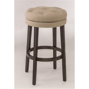merch-1188 swivel counter stool in charcoal gray