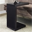Atlin Designs Accent End Table in Cappuccino