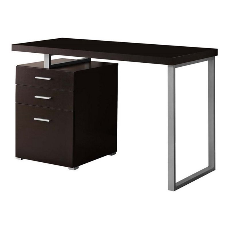 Atlin Designs 48 Adjustable Corner Home Office Desk In Cappuccino Atlin Designs 48