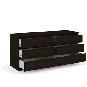 atlin designs contemporary 6 drawer double dresser