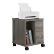 Atlin Designs Computer Printer Stand with Castors in Dark Taupe