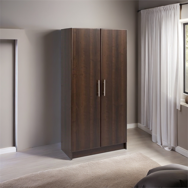 Atlin Designs Mid-Century Wood Storage Cabinet in Rich Espresso