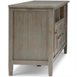 Atlin Designs Transitional Wood TV Stand for TVs up to 72