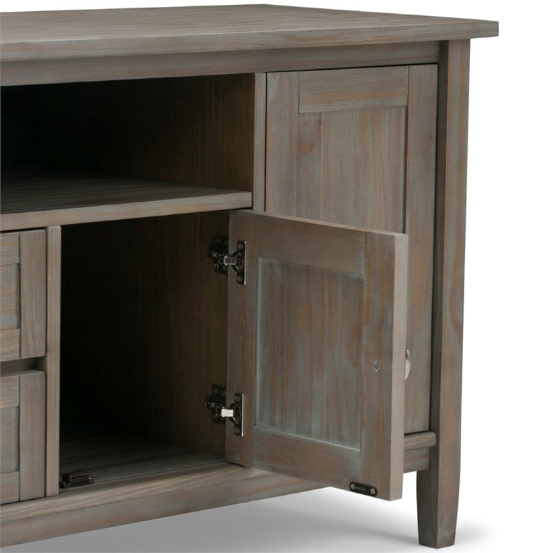 Atlin Designs Transitional Wood TV Stand for TVs up to 72