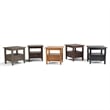 Atlin Designs End Table in Farmhouse Brown