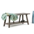 Atlin Designs Entryway Bench in Driftwood