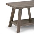 Atlin Designs Entryway Bench in Driftwood