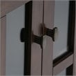 Atlin Designs Accent Cabinet in Tobacco Brown