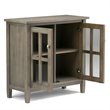 Atlin Designs Accent Cabinet in Distressed Gray