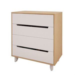 atlin designs 4 drawer chest in maple