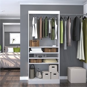 Atlin Designs 36&quot Corner Storage Unit in White