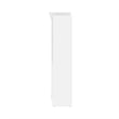 Atlin Designs Wood Queen Murphy Bed & 2 Organizers with Doors in White