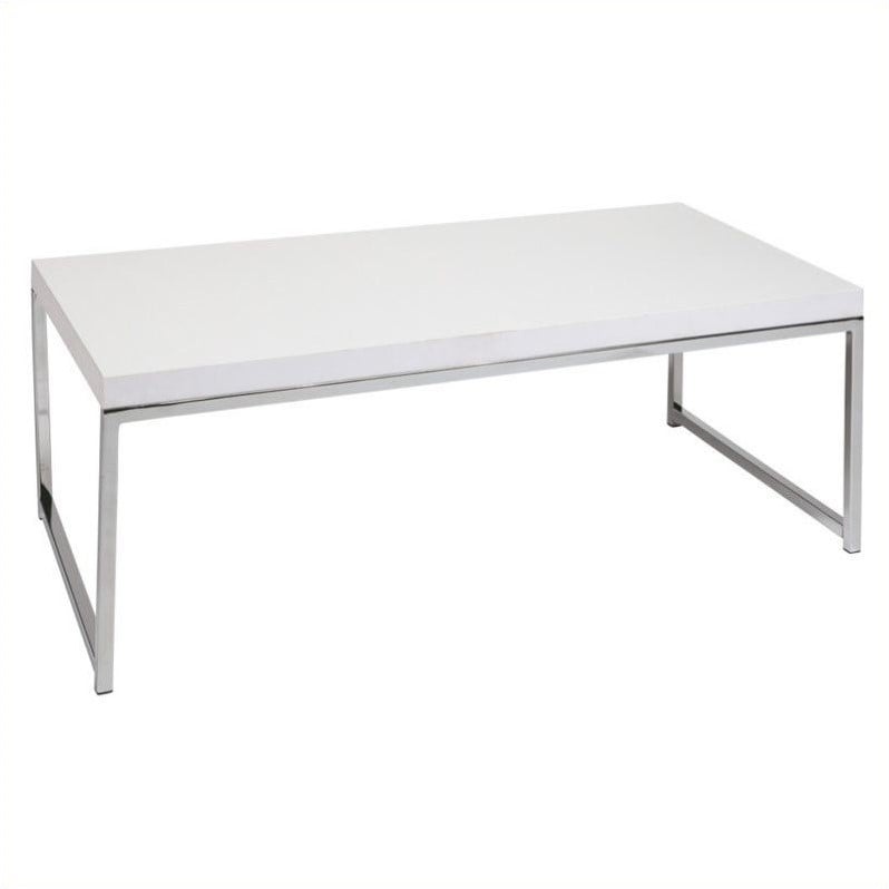 Atlin Designs Coffee Table in White