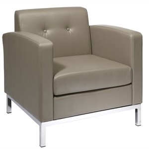 atlin designs arm chair in gray