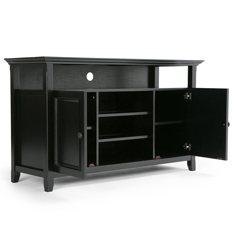 Atlin Designs Transitional Wood TV Stand for TVs up to 54
