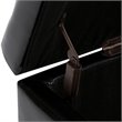 Atlin Designs Storage Bench in Black
