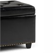 Atlin Designs Storage Bench in Black