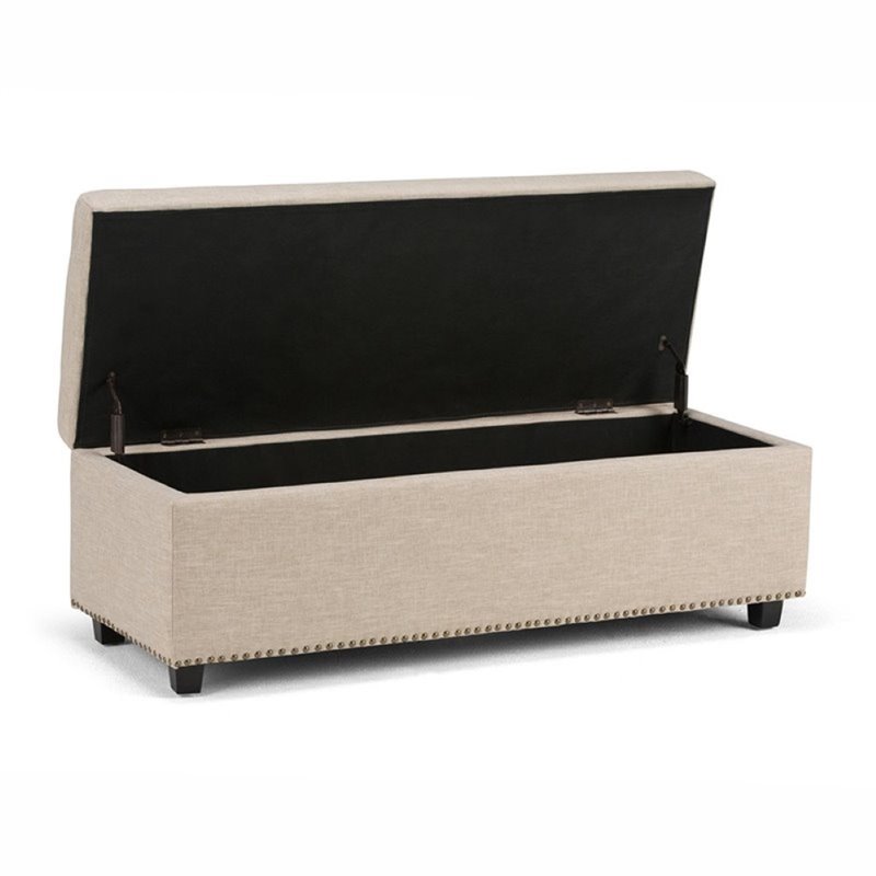 Atlin Designs Storage Bench in Natural
