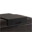 Atlin Designs Faux Leather Storage Bench with Tray in Brown