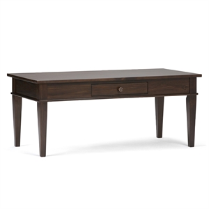 Atlin Designs Coffee Table in Tobacco Brown