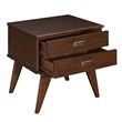 Atlin Designs End Table in Auburn Brown