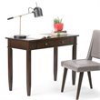 Atlin Designs Home Office Desk in Tobacco Brown
