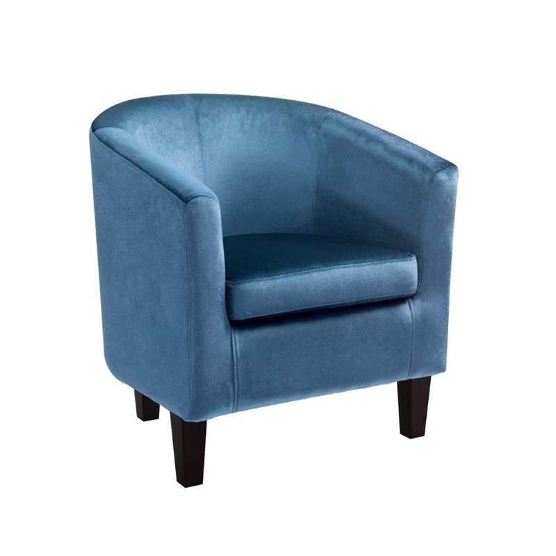 Atlin Designs Tub Chair in Blue | Cymax Business