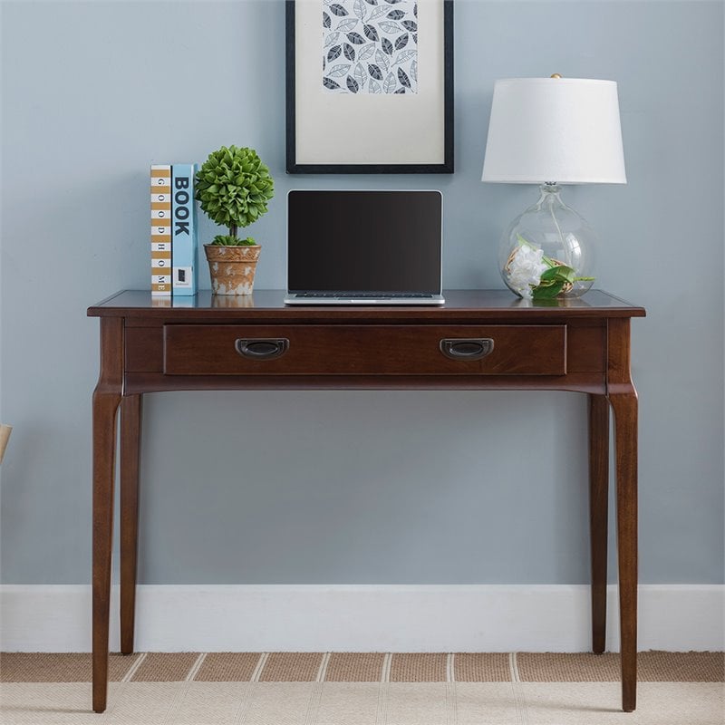 Atlin Designs Solid Wood Heartwood Cherry Computer Desk Rectangular 42