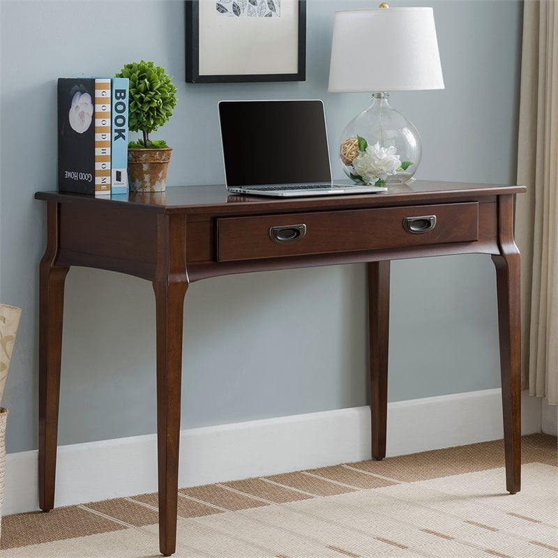 Atlin Designs Solid Wood Heartwood Cherry Computer Desk Rectangular 42