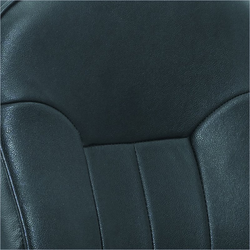 Atlin Designs Black Leather Task Chair