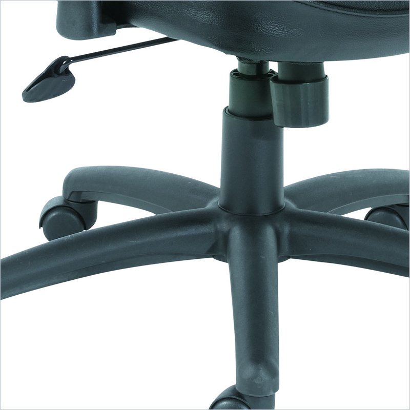 Atlin Designs Black Leather Task Chair