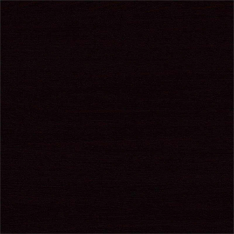 Atlin Designs 60W L Shaped Computer Desk with Hutch in Espresso Oak