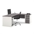 Atlin Designs L-Shaped Desk in Sandstone