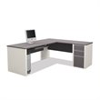Atlin Designs L-Shaped Desk in Sandstone