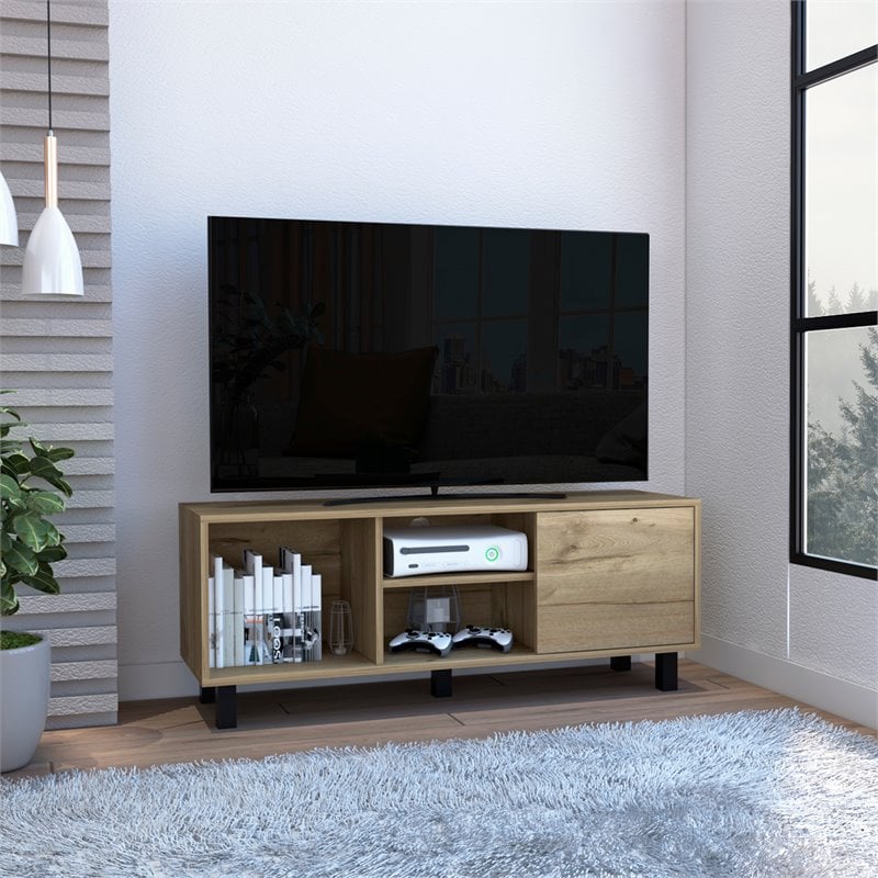 Atlin Designs Modern Wood TV Stand for TVs up to 45