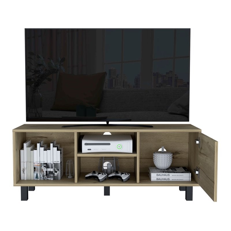 Atlin Designs Modern Wood TV Stand for TVs up to 45