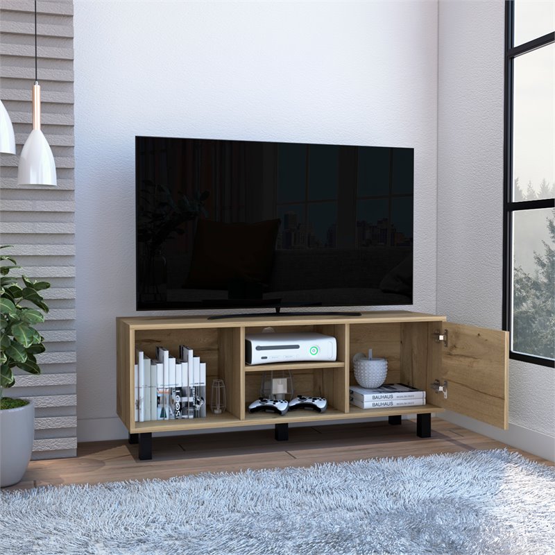 Atlin Designs Modern Wood TV Stand for TVs up to 45
