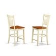 Atlin Designs 3-piece Wood Dining Set in Buttermilk and Cherry