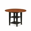 Atlin Designs 3-piece Dining Set with Wood Chairs in Black